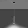 Suspension Béton Gris GU10 1 Luvo