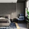 Suspension Béton Gris GU10 1 Luvo
