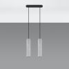 Suspension Béton Gris GU10 2 Luvo