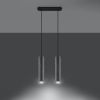 Suspension Béton Gris GU10 2 Luvo