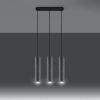 Suspension Béton Gris GU10 3 Luvo