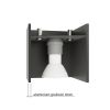 Applique Aluminium Blanc G9 2 Quad