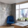 Applique Aluminium Blanc G9 2 Quad