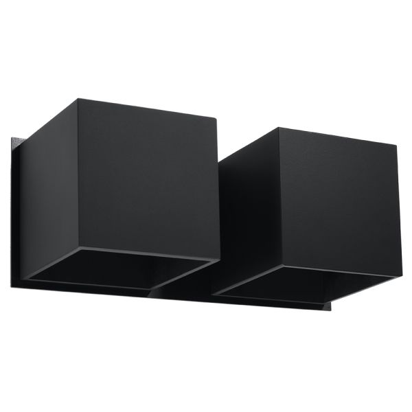 Applique Aluminium Noir G9 2 Quad