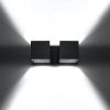 Applique Aluminium Noir G9 2 Quad