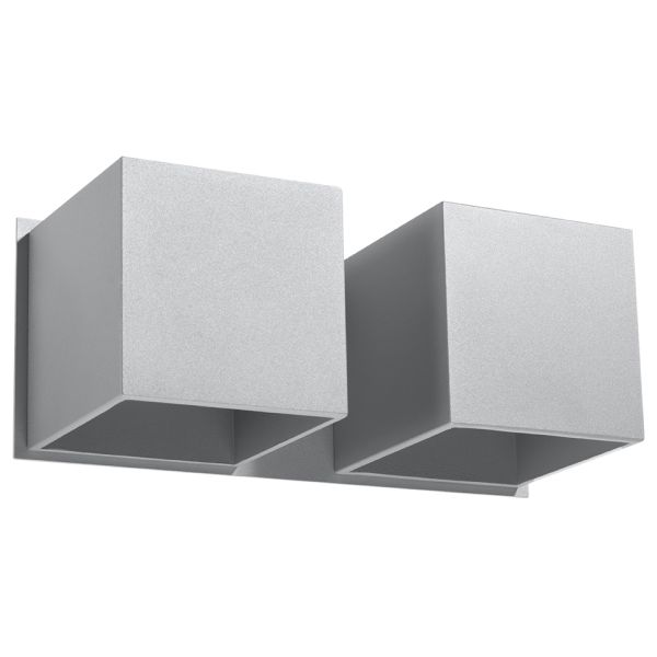 Applique Aluminium Gris G9 2 Quad