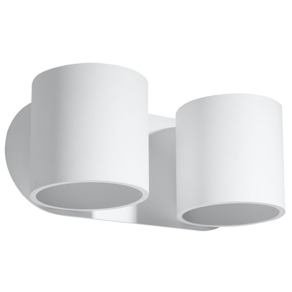 Applique Aluminium Blanc G9 2 Orbis