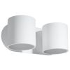 Applique Aluminium Blanc G9 2 Orbis