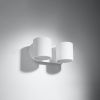 Applique Aluminium Blanc G9 2 Orbis