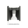 Applique Aluminium Blanc G9 2 Orbis