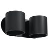 Applique Aluminium Noir G9 2 Orbis