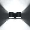 Applique Aluminium Noir G9 2 Orbis