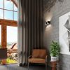 Applique Aluminium Noir G9 2 Orbis