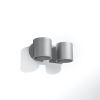 Applique Aluminium Gris G9 2 Orbis