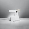 Lampe à poser Acier Blanc E27 1 Incline