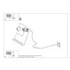 Lampe à poser Acier Blanc E27 1 Incline