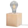 Lampe à poser Bois Bois Naturel E27 1 Ariz
