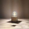 Lampe à poser Bois Bois Naturel E27 1 Ariz