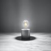 Lampe à poser Béton Gris E27 1 Salgado