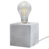 Lampe à poser Béton Gris E27 1 Ariz