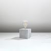 Lampe à poser Béton Gris E27 1 Ariz
