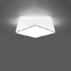 Plafonnier PVC Blanc E27 2 Hexa