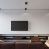 Plafonnier Aluminium Noir GU10/ES111 1 Tiube