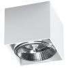 Plafonnier Aluminium Blanc GU10/ES111 1 Blake