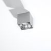 Plafonnier Aluminium Gris GU10/ES111 1 Blake