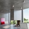 Plafonnier Aluminium Gris GU10/ES111 1 Blake