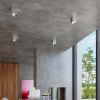 Plafonnier Aluminium Gris GU10/ES111 1 Blake