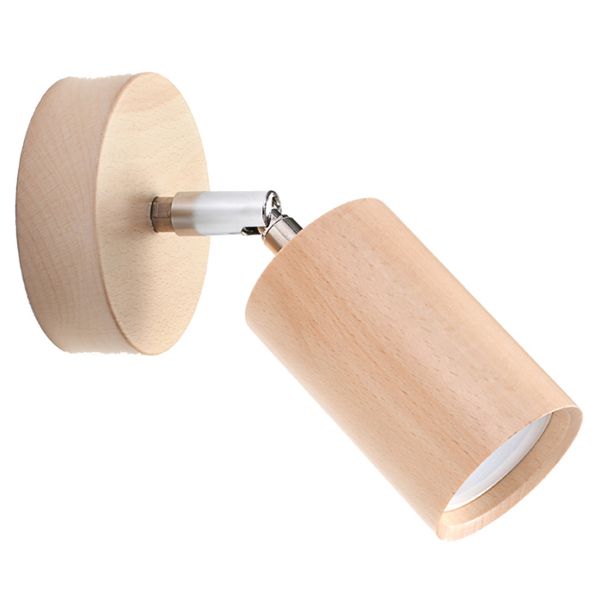 Applique Bois Bois Naturel GU10 1 Berg