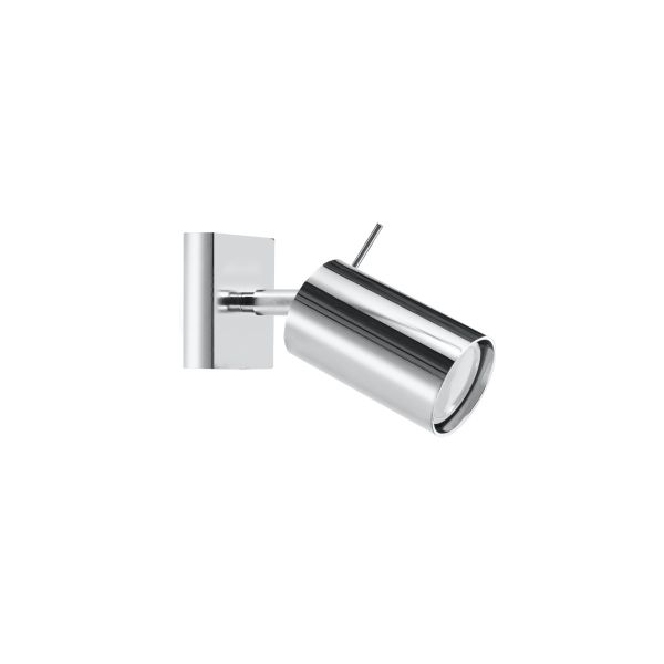 Applique Acier Chrome GU10 1 Ring