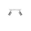 Plafonnier Acier Chrome GU10 2 Ring
