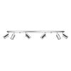 Plafonnier Acier Chrome GU10 6 Ring