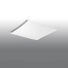 Plafonnier Tissu Blanc G13 2 Luna