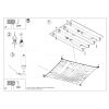 Plafonnier Tissu Blanc G13 2 Luna