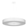 Suspension Tissu Blanc E27 6 Saturno