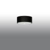 Plafonnier Tissu Noir E27 3 Skala