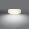 Plafonnier Tissu Blanc E27 5 Skala 50