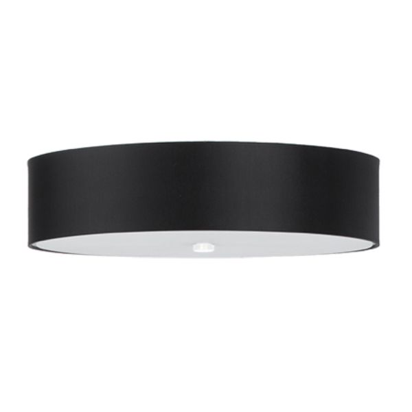 Plafonnier Tissu Noir E27 5 Skala 50