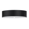 Plafonnier Tissu Noir E27 5 Skala 50