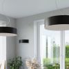 Plafonnier Tissu Noir E27 5 Skala 50