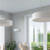 Applique Tissu Blanc E27 2 Skala