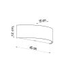 Applique Tissu Noir E27 2 Skala