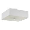 Plafonnier Tissu Blanc E27 5 Lokko