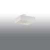 Plafonnier Tissu Blanc E27 5 Lokko