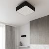 Plafonnier Tissu Noir E27 5 Lokko