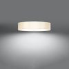 Plafonnier Tissu Blanc E27 5 Skala 60
