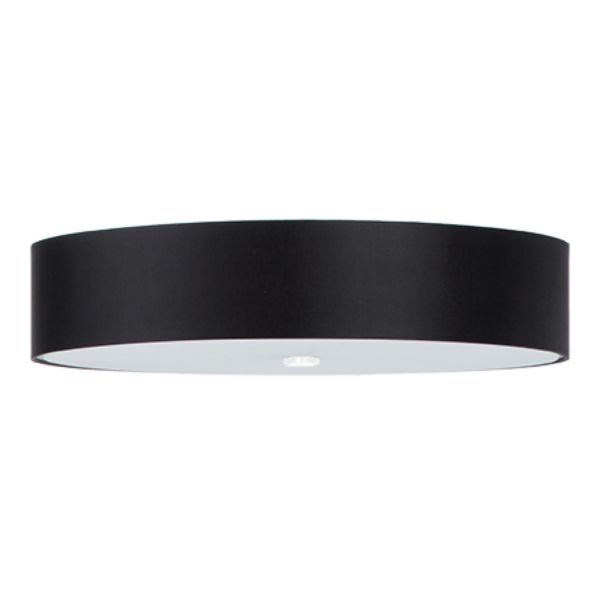 Plafonnier Tissu Noir E27 5 Skala 60